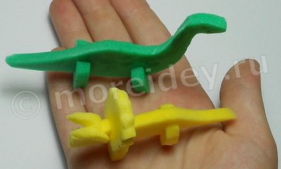 Поделка динозавр своими руками