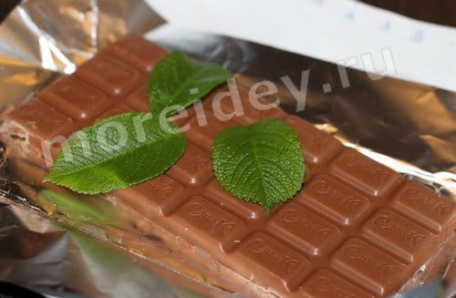 шоколадные листья
