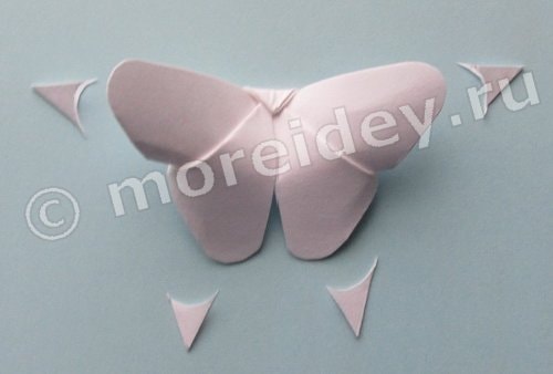 как сделать бабочку оригами